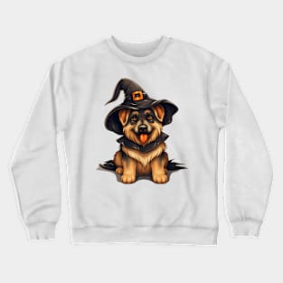 Halloween German Shepherd Dog #3 Crewneck Sweatshirt